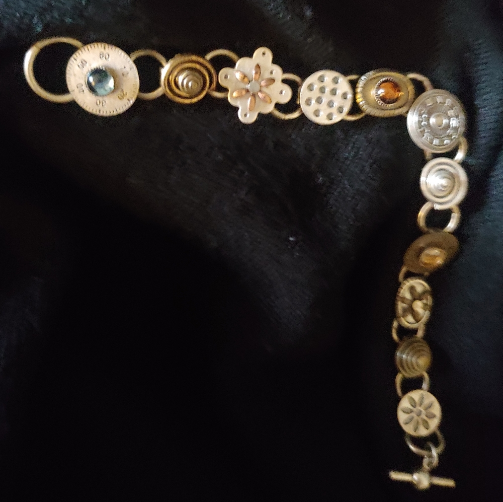 Sterling /brass bracelet